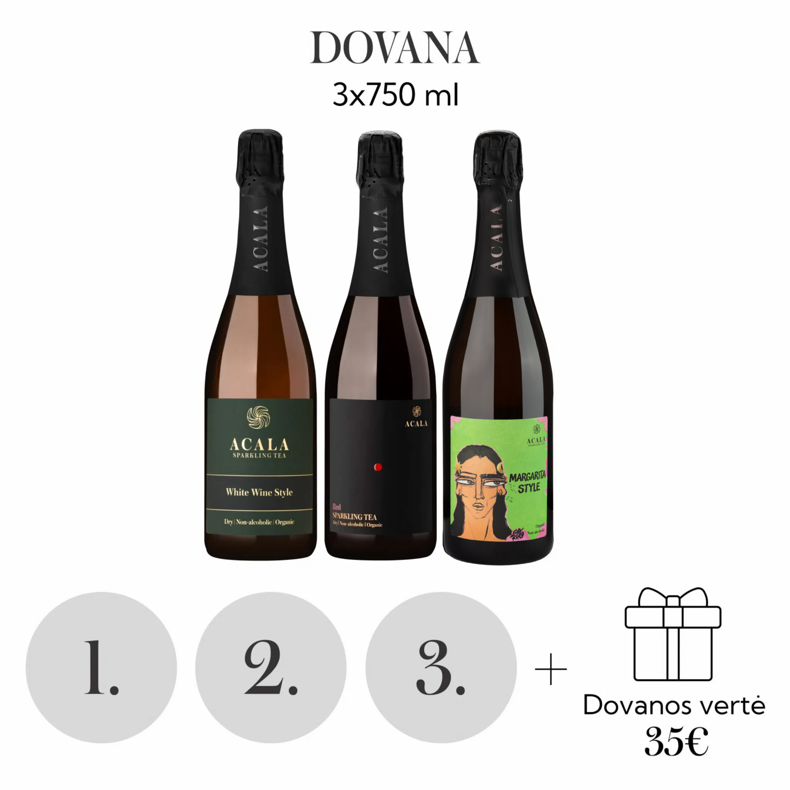 Klubo dovana (White, Red, Margarita)